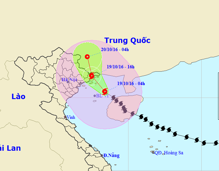 Bão số 7 vượt đảo Hải Nam vào Vịnh Bắc Bộ và giảm xuống cấp 11 ảnh 1