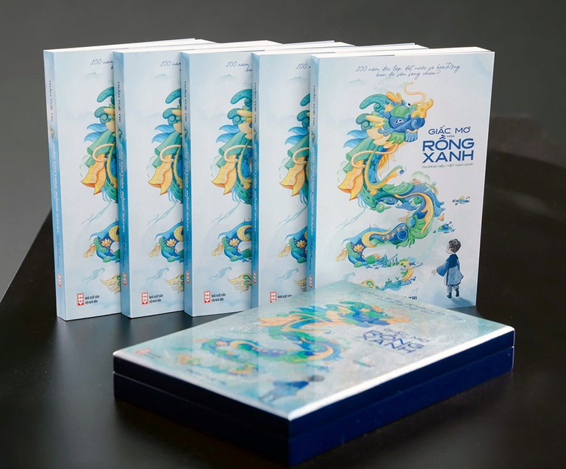 Thông qua cách kể chuyện bằng lăng kính trẻ thơ và hành trình hướng tới năm 2045, "Giấc mơ hóa Rồng Xanh" mang đến một cách tiếp cận mềm mại khi bàn về tương lai đất nước. (Ảnh: BTC)