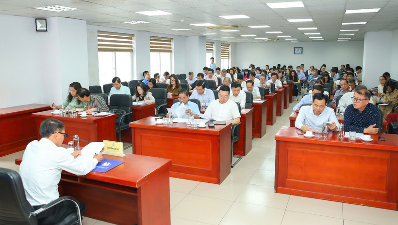 Khai mạc vòng chấm sơ khảo Giải Báo chí Quốc gia lần thứ XIX-năm 2024. (Ảnh: PV/Vietnam+)