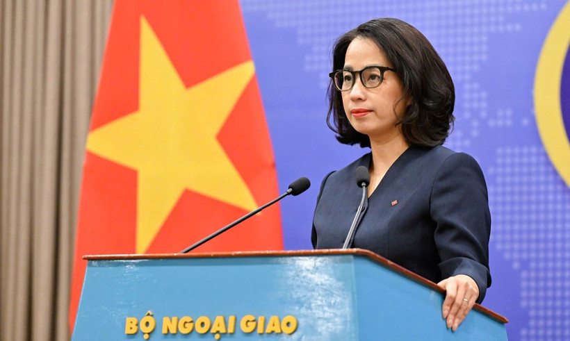 Người phát ngôn Bộ Ngoại giao Việt Nam Phạm Thu Hằng. (Ảnh: BNG)