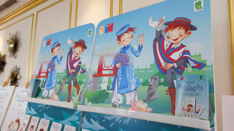 Cậu bé Papelucho tinh nghịch là nhân vật truyện tranh kinh điển của văn học Chile. (Ảnh: Minh Thu/Vietnam+)