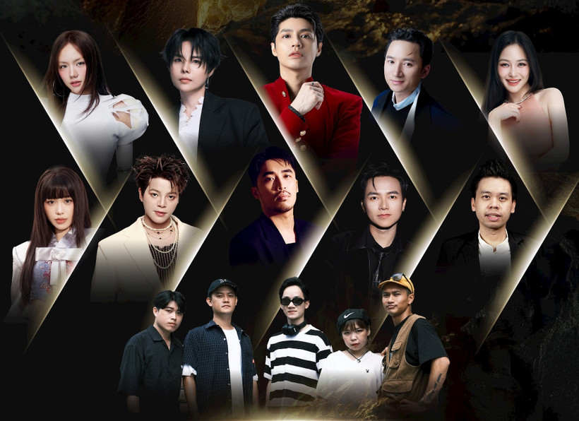 Các nghệ sỹ tham gia chương trình “V Fest-Vietnam Today”. (Ảnh: BTC)