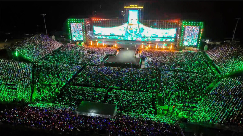 Liên hoan Phát thanh toàn quốc 2026: Phiên bản khai mạc chưa từng có tiền lệ Đêm khai mạc là một concert giao thoa di sản và thời đại thể hiện tinh thần đổi mới trong cách tiếp cận nội dung chính luận nghệ thuật của Đài Tiếng nói Việt Nam và tỉnh Quảng Ninh. (Ảnh: PV/Vietnam+)