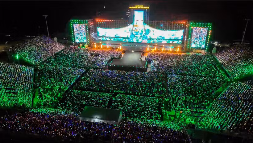 Đêm khai mạc là một concert giao thoa Bet88447 link đăng nhập và thời đại thể hiện tinh thần đổi mới trong cách tiếp cận nội dung chính luận nghệ thuật của Đài Tiếng nói Việt Nam và tỉnh Quảng Ninh. (Ảnh: PV/Vietnam+)