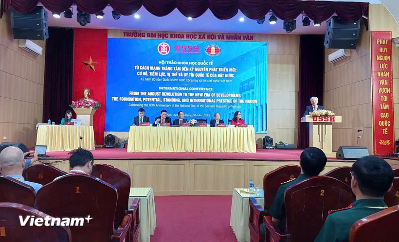 Quang cảnh hội thảo. (Ảnh: Minh Thu/Vietnam+)