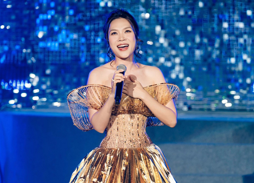 Mỹ Tâm sẽ góp mặt trong chương trình nghệ thuật trọng điểm mừng Quốc khánh. (Ảnh: FBNV)