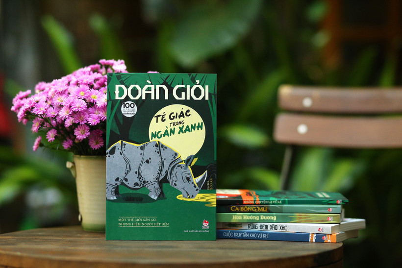 Các tác phẩm được tái bản lần này là những tác phẩm đặc sắc nhất đã góp phần định hình nên phong cách văn chương của Đoàn Giỏi. (Ảnh: PV/Vietnam+)