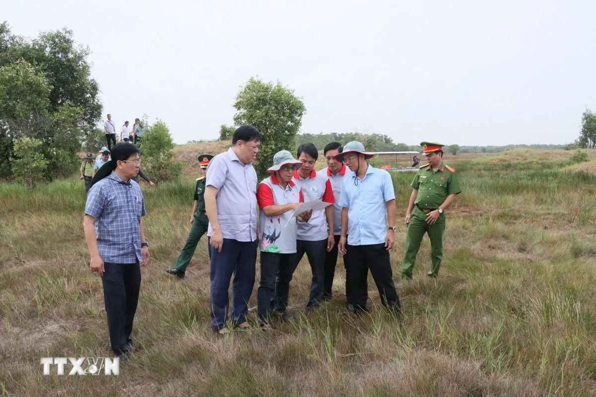 Đồng Tháp chủ động ứng phó nguy cơ cháy rừng tại Vườn Quốc gia Tràm Chim