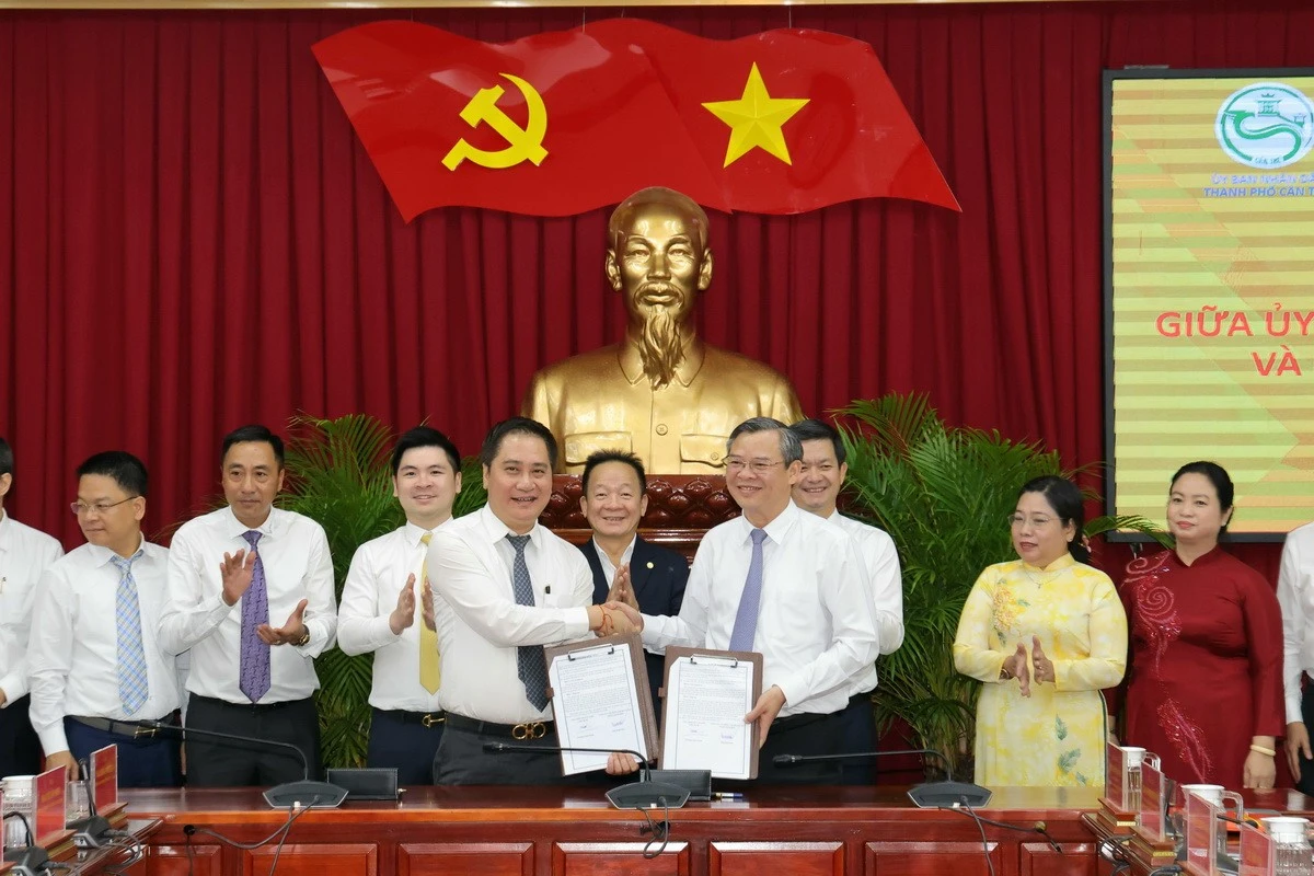 TT Group và Cần Thơ ký kết hợp tác nghiên cứu, triển khai nhiều dự án lớn