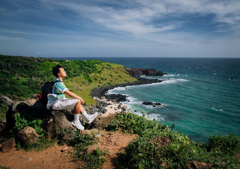 Đảo Phú Quý hay Cù Lao Thu lọt top những điểm đến thân thiện nhất Việt Nam năm 2026. (Ảnh: Vương Công Nam/Vietnam+)