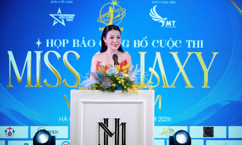 Trưởng ban tổ chức cuộc thi, thạc sỹ Đàm Hương Thủy chia sẻ tại họp báo. (Ảnh: BTC)