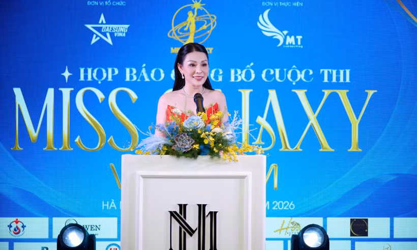 Trưởng ban tổ chức cuộc thi, thạc sỹ Đàm Hương Thủy chia sẻ tại họp báo. (Ảnh: BTC)