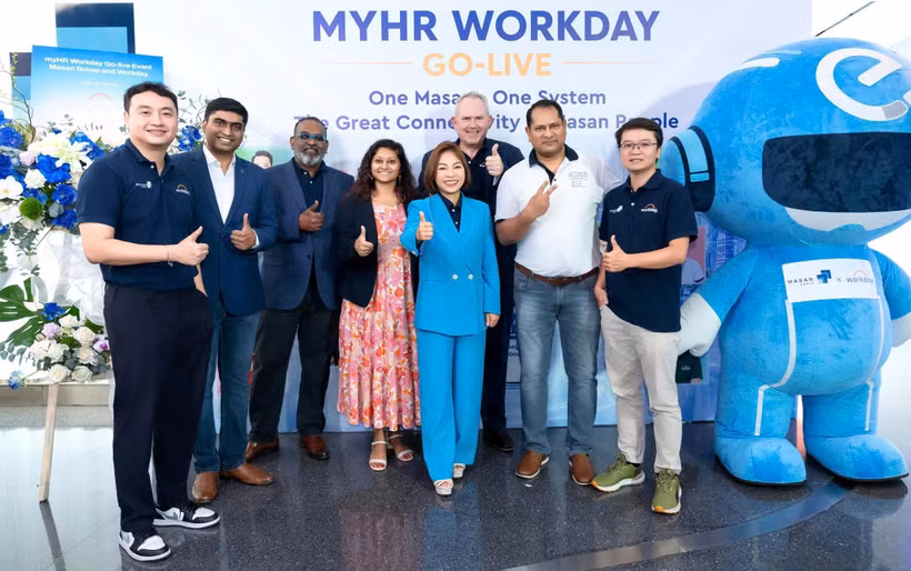 Tại sự kiện MyHR Workday Go-Live, Tập đoàn Masan được ghi nhận là “Đơn vị tiên phong trong việc triển khai và ứng dụng Workday tại Việt Nam." (Ảnh: CTV/Vietnam+) 