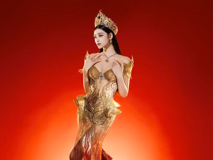 Nhan sắc Yến Nhi trước "giờ G" trao lại vương miện cho người kế nhiệm vào tối nay, 31/7. (Ảnh: BTC)