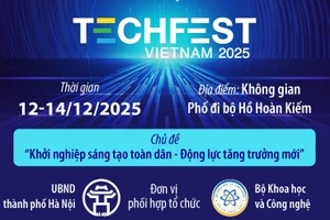 Techfest Việt Nam 2025 lần đầu tổ chức không gian mở tại Phố đi bộ Hoàn Kiếm