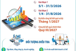 Tổng điều tra kinh tế năm 2026 trên phạm vi toàn quốc từ ngày 5/1/2026