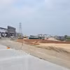 Một trạm dừng nghỉ đang được thi công. (Ảnh: PV/Vietnam+)