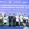Đà Nẵng đón chuyến bay trực tiếp chở đoàn du khách đến từ Trung Quốc sau nhiều năm gián đoạn vào tháng 10/2025. (Ảnh: Thanh Phong/Vietnam+)