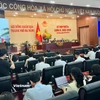 Khai mạc kỳ họp thứ 24 Hội đồng Nhân dân thành phố Đà Nẵng khóa X nhiệm kỳ 2021-2026. (Ảnh: Thanh Phong/Vietnam+)