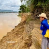 Sạt lở bờ sông Vu Gia, nông dân Đại Lộc xót xa nhìn cảnh mất hàng chục ha đất sản xuất