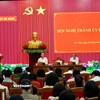 Hội nghị Ban Chấp hành Đảng bộ thành phố Đà Nẵng lần thứ 20. (Ảnh: Thanh Phong/Vietnam+)
