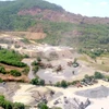 Hình minh họa hoạt động khai thác khoáng sản tại Đà Nẵng. (Ảnh: Thanh Phong/Vietnam+)