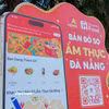 Ngành du lịch Đà Nẵng ra mắt bản đồ số Ẩm thực trên ứng dụng di động. (Ảnh: Thanh Phong/Vietnam+)