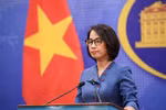 Người phát ngôn Bộ Ngoại giao Việt Nam Phạm Thu Hằng. (Ảnh: BNG)
