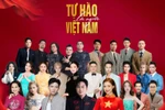 Tùng Dương, Hòa Minzy, Anh Tú, Dương Hoàng Yến, Lâm Bảo Ngọc... sẽ tham gia biểu diễn tại concert quốc gia "Tự hào là người Việt Nam" tại Quảng trường Sân vận động Quốc gia Mỹ Đình. (Ảnh: BTC)