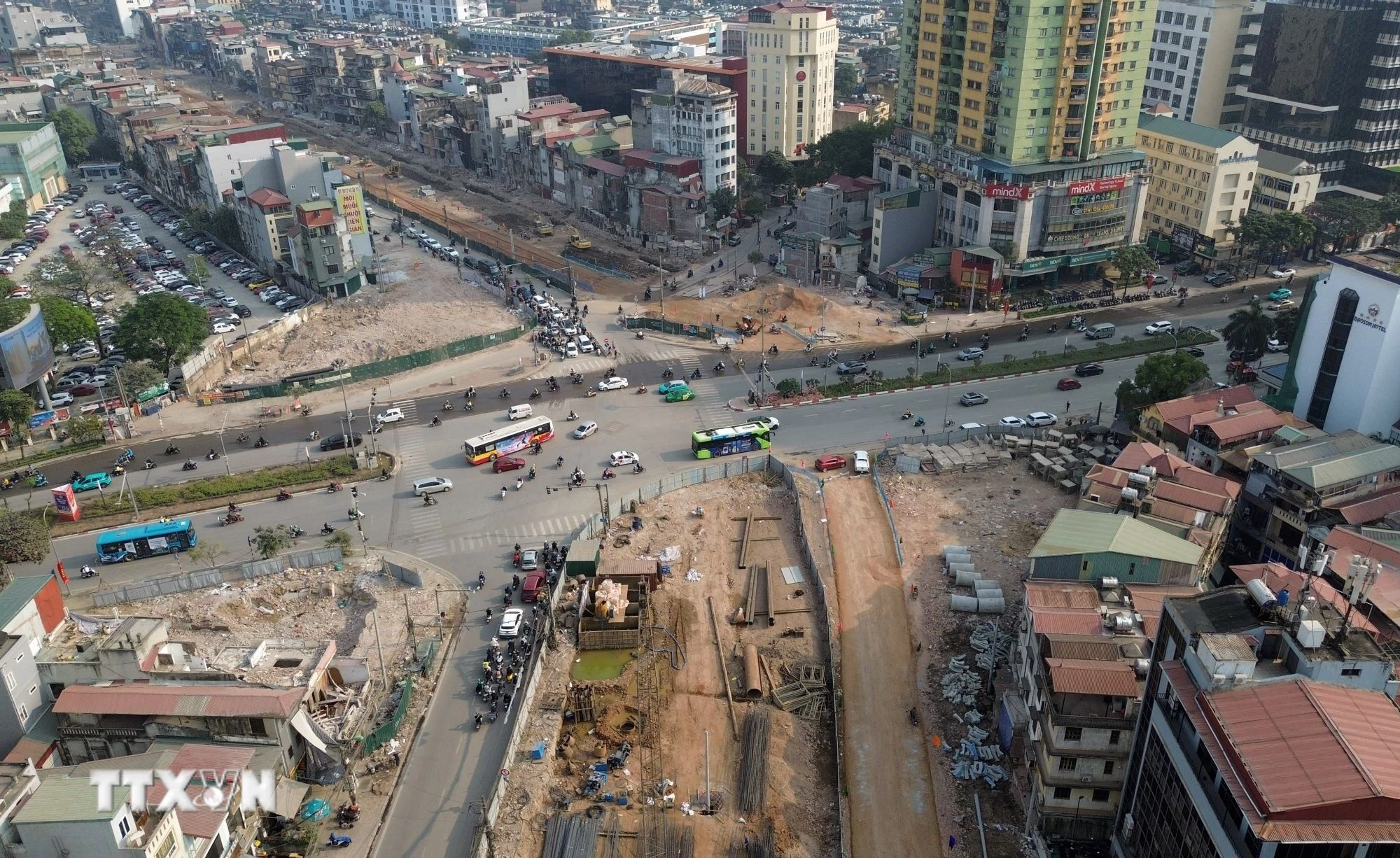 Hà Nội: Từ 31/3, tổ chức giao thông hai chiều trên đường Lạc Thành