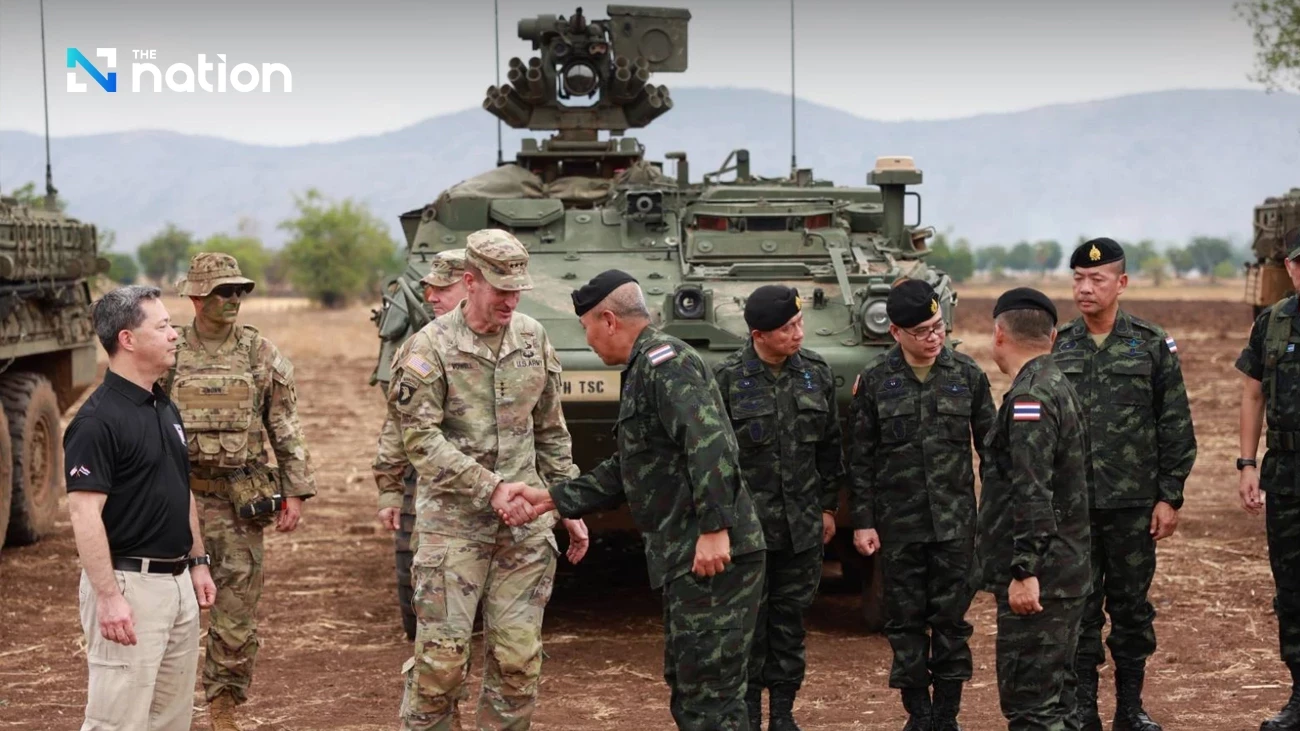 Mỹ Bàn Giao 17 Xe Bọc Thép Stryker Có Vũ Trang Cho Quân Đội Thái Lan