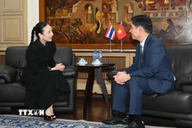 Chủ tịch FAT mong muốn thể thao, đặc biệt là bóng đá, trở thành cây cầu hữu nghị gắn kết các quốc gia. (Ảnh: TTXVN phát)