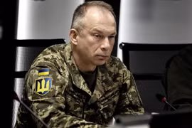 Tổng Tư lệnh Các Lực lượng vũ trang Ukraine - Tướng Oleksandr Syrsky. (Ảnh: Getty Images)