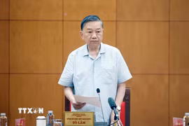 Tổng Bí thư, Chủ tịch nước Tô Lâm phát biểu. (Ảnh: Thống Nhất/TTXVN)