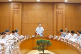 Tổng Bí thư, Chủ tịch nước Tô Lâm phát biểu. (Ảnh: Thống Nhất/TTXVN)