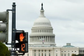 Tòa nhà Quốc hội Mỹ tại Washington, D.C. (Ảnh: THX/TTXVN)