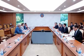 Toàn cảnh buổi làm việc. (Nguồn: Bộ Tài chính)