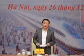 Phó Thủ tướng Trần Hồng Hà chủ trì Phiên họp. (Ảnh: Diệp Trương/TTXVN)