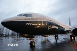 Máy bay 737 MAX của Boeing tại nhà máy ở Renton, Washington, Mỹ. (Ảnh: AFP/TTXVN)