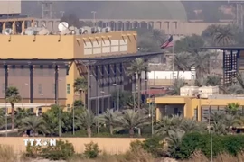 Đại sứ quán Mỹ tại Baghdad, Iraq. (Ảnh: Reuters/TTXVN)