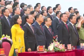 Khai mạc Đại hội đại biểu Đảng bộ tỉnh Ninh Bình lần thứ I, nhiệm kỳ 2025-2030