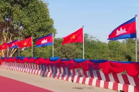 Khai trương cặp cửa khẩu quan trọng Việt Nam-Campuchia