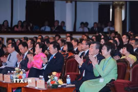 Các đại biểu dự Đại hội. (Ảnh: Nhật Anh/TTXVN)