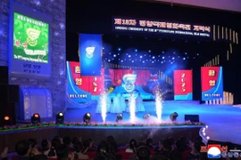 Lễ khai mạc Liên hoan phim quốc tế Bình Nhưỡng lần thứ 18. (Nguồn: KCNA)