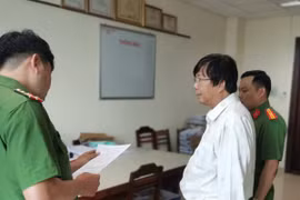 Giám đốc Trịnh Thanh Xuân bị cáo buộc lừa đảo 10 tỷ đồng của khách hàng. (Ảnh: Công an cung cấp)