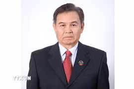 Đồng chí Saysomphone Phomvihane, Ủy viên Bộ Chính trị Trung ương Đảng, Chủ tịch Quốc hội nước Cộng hòa Dân chủ Nhân dân Lào. (Ảnh: TTXVN phát)