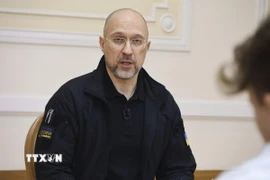 Bộ trưởng Quốc phòng Ukraine Denys Shmyhal. (Ảnh: Kyodo/TTXVN)