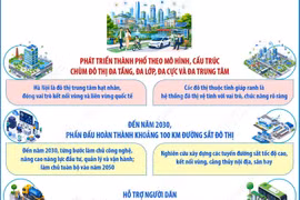 Phát triển Hà Nội theo cấu trúc đô thị đa cực để mở rộng không gian tăng trưởng