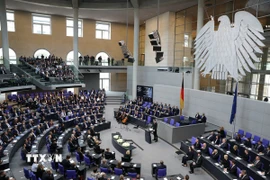 Toàn cảnh phiên họp Quốc hội Đức tại thủ đô Berlin. (Ảnh: THX/TTXVN)