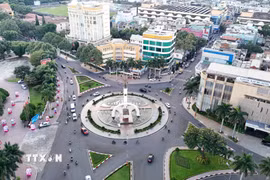 Phường Buôn Ma Thuột (tỉnh Đắk Lắk). (Ảnh: Hoài Thu/TTXVN)